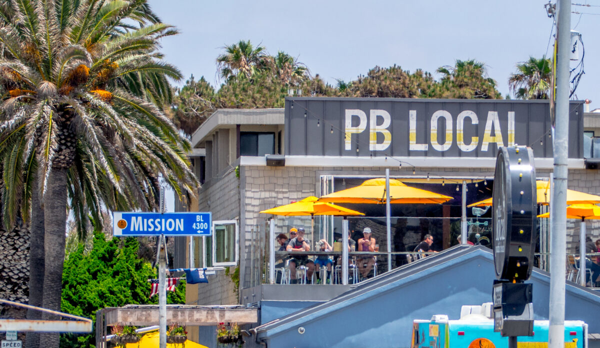 A typical Pacific Beach establishment encountered while exploring